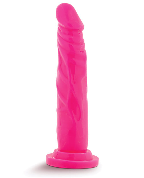 Blush Neo 7.5’’ Dual Density Cock - Neon Pink - Dongs & Dildos