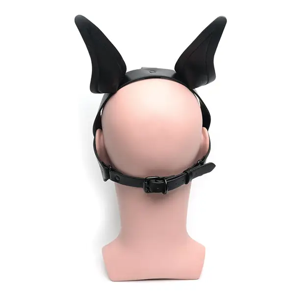 665 Playful Pup Hood - O/S Black