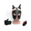 665 Playful Pup Hood - O/S Black