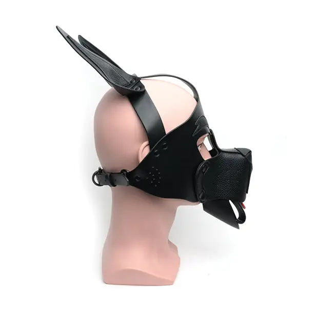 665 Playful Pup Hood - O/S Black