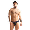 665 Rally Jockstrap - L Blue - Lingerie - Packaged