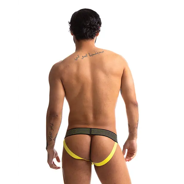 665 Rally Jockstrap - S Yellow - Lingerie - Packaged