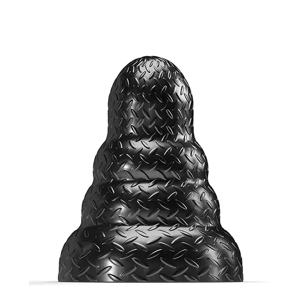 665 STRETCH’R Tripole Butt Plug - L Bl - Anal Products