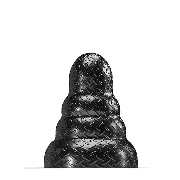 665 STRETCH’R Tripole Butt Plug - M Bl - Anal Products