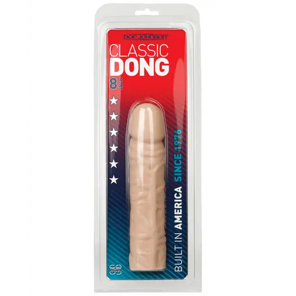 8’’ Classic Dong - White - Dongs & Dildos