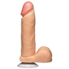 8’’ Realistic Cock w/Balls - White - Dongs & Dildos