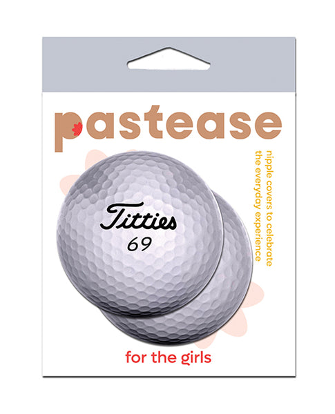 Pastease Titties Golf Ball, Black/White O/S