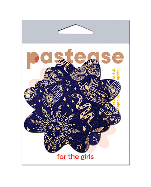 Pastease Midnight Celestial Sun & Moon Petal, Black/White O/S