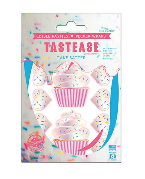Pastease Tastease Edible Pasties & Pecker Wraps, Cupcake O/S