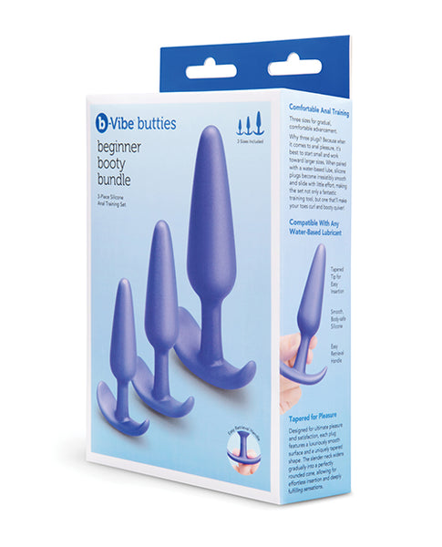 b-Vibe Beginner Booty Bundle, 3 pc Set