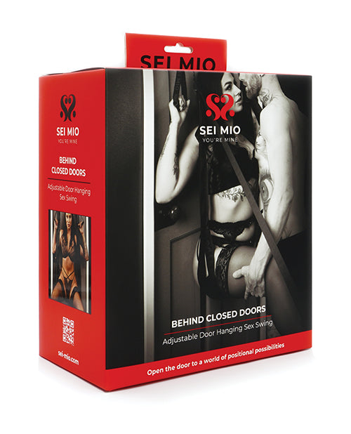 Sei Mio Behind Closed Doors Hanging Sex Swing, Black