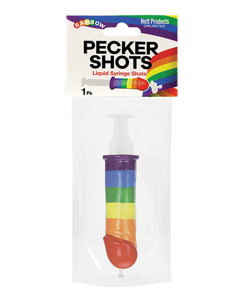 Pecker Shot Syringe, Rainbow