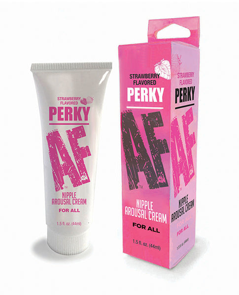 Perky AF Nipple Arousal Cream, Strawberry 1.5 oz