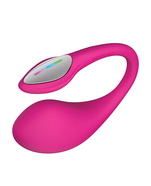 Lovense Lush 4.0 Bluetooth G-Spot Egg Camming Vibrator, Pink