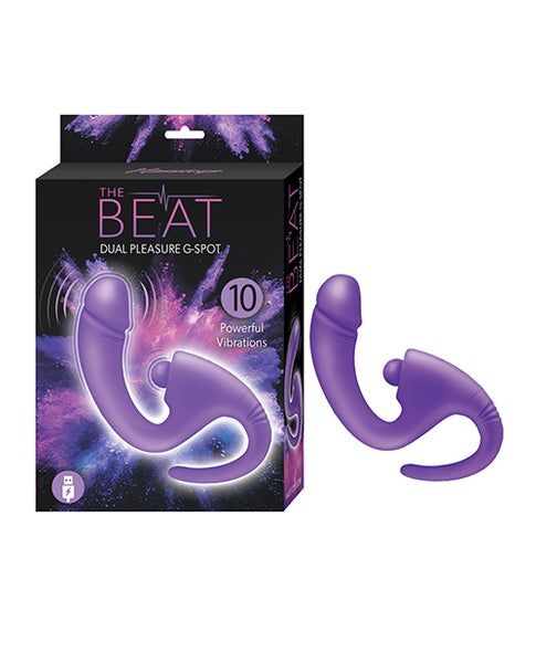 The Beat Dual Pleasure G-Spot Vibrator, Purple