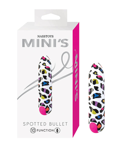 Nasstoys Mini's Spotted Bullet, White
