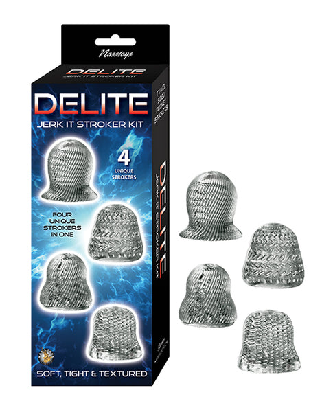 Delite Jerk It Stroker Kit, Smoke
