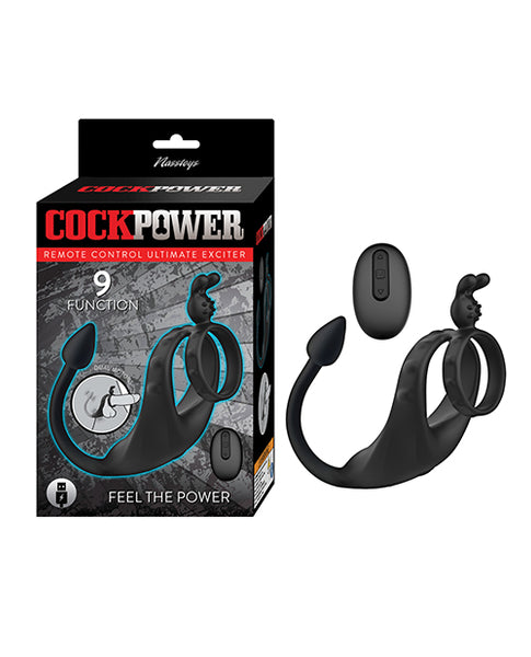 Nasstoys Cockpower Remote Control Ultimate Exciter, Black