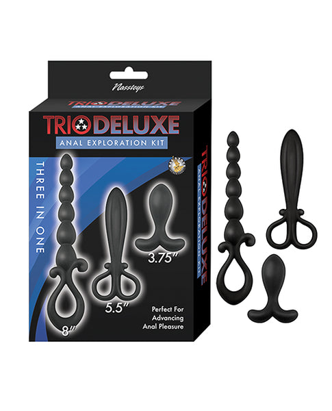 Nasstoys Trio Deluxe Anal Exploration Kit, Black