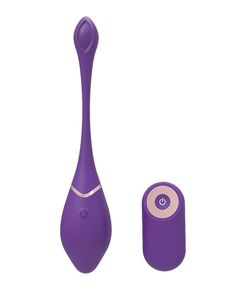 Sublime Ovum Rechargeable Silicone Egg Vibrator, Purple
