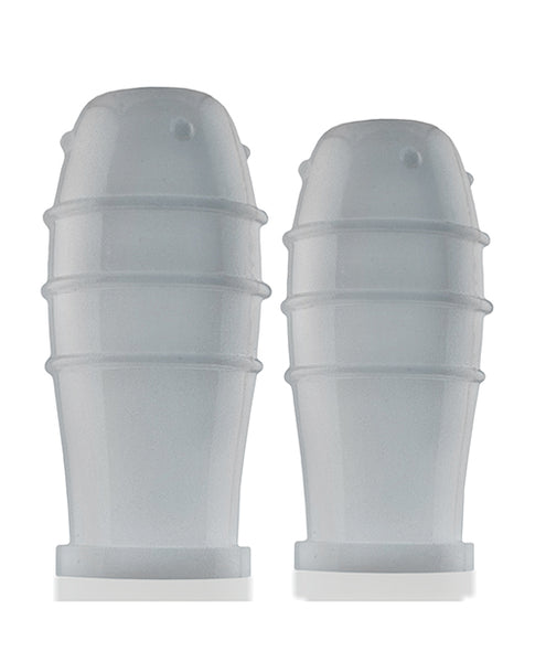 Oxballs Lankyz Silicone Nip Suckers, Clear