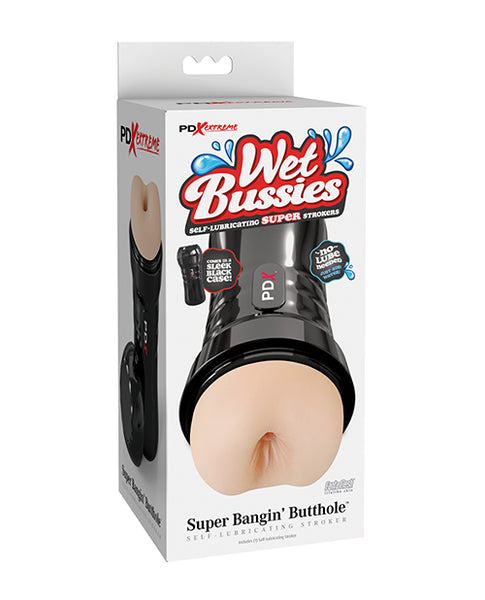 PDX Extreme Wet Bussies Super Bangin' Butthole Stroker, Light