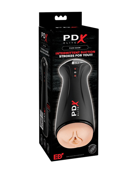 PDX Elite Fuck-Gasm Pussy Stroker, Light