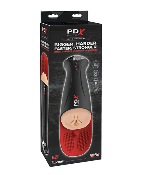 PDX Elite Fuck-O-Matic Pro XL Pussy Stroker, Light