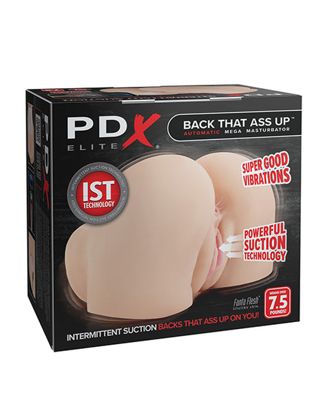 PDX Elite Back That Ass Up Automatic Mega Masturbator, Light