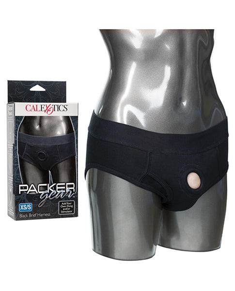 Packer Gear Brief Harness XS/S, Black