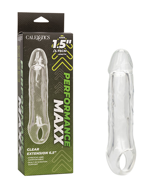Performance Maxx 6.5" Penis Extension, Clear