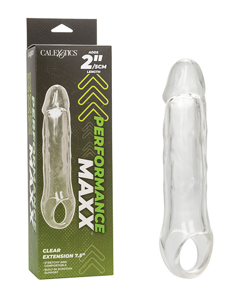 Performance Maxx 7.5" Penis Extension, Clear