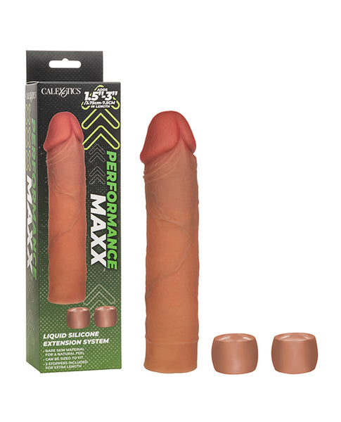 Performance Maxx Penis Extension System w/Stoppers, Brown