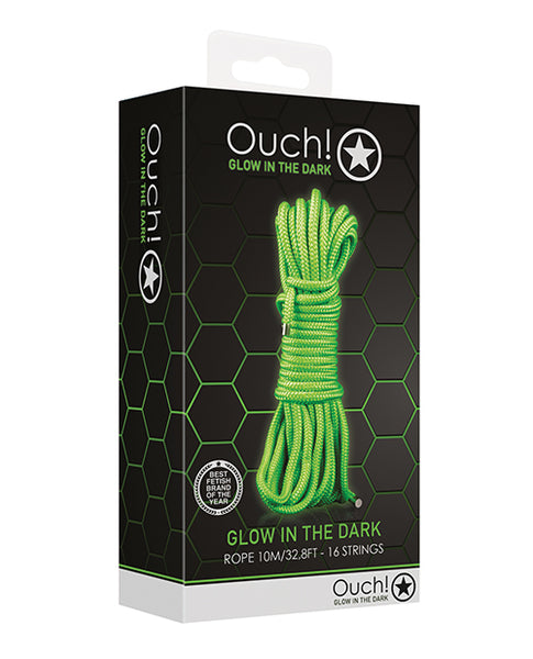 Shots Ouch Rope, 10 m Glow in the Dark