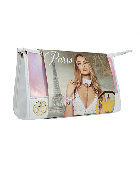 Shots Ouch! Paris Collection Bondage Kit w/Bag, Pink
