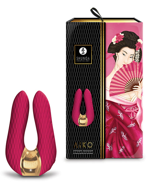 Shunga Aiko Intimate Massager, Raspberry