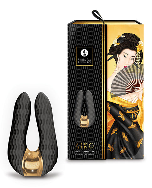 Shunga Aiko Intimate Massager, Black