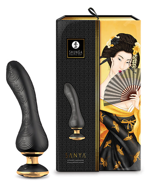 Shunga Sanya Intimate Massager, Black