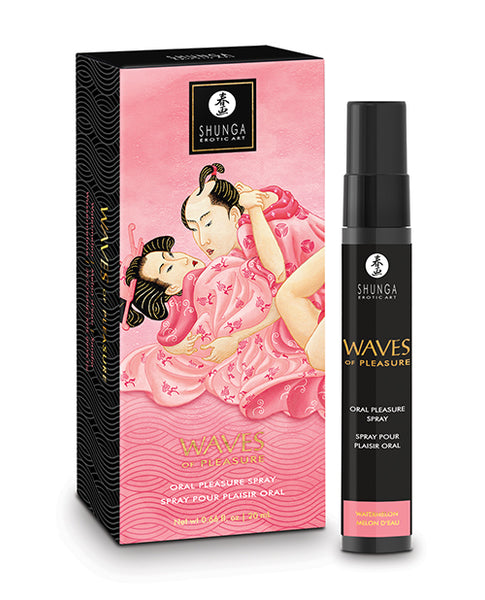 Shunga Waves of Pleasure Oral Pleasure Spray, .66 oz Watermelon