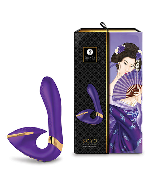 Shunga Soyo Intimate Massager, Purple