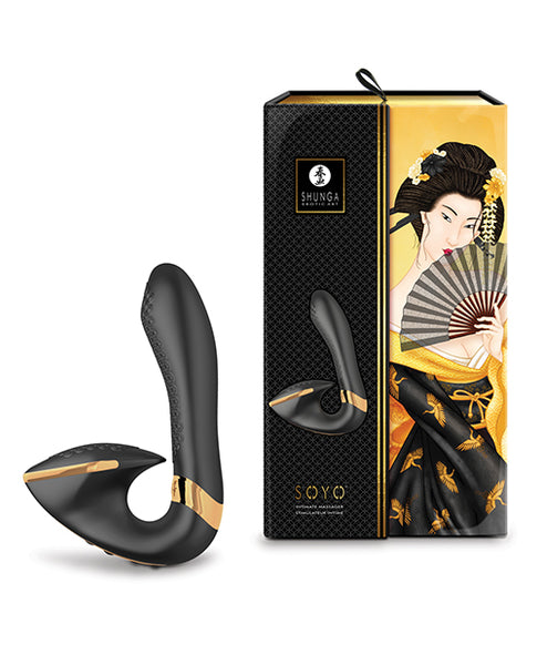 Shunga Soyo Intimate Massager, Black