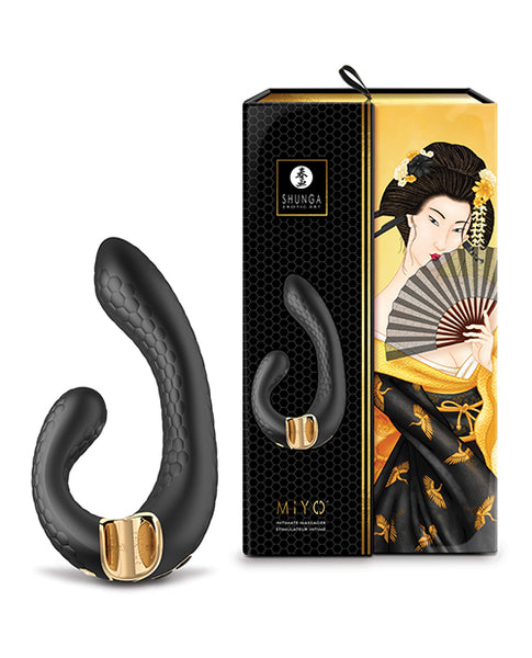 Shunga Miyo Intimate Massager, Black