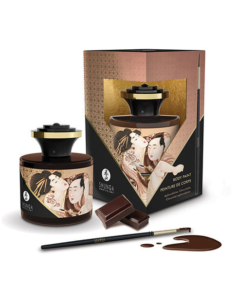 Shunga Body Paint, 1.7 oz Aphrodisiac Chocolate