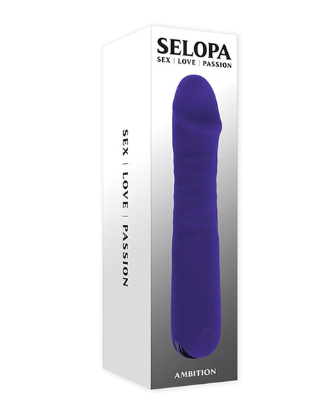 Selopa Ambition Thrusting Vibrator, Purple