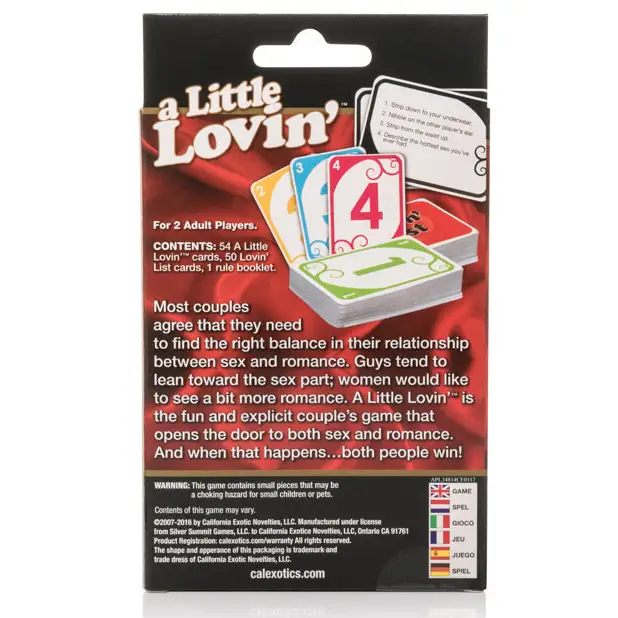 A Little Lovin’ Card Game - Games for Romance & Couples