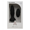 A Play Rechargeable Silicone Adventurous Anal Plug w/Remote - Black - Anal Products
