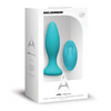 A Play Rechargeable Silicone Beginner Anal Plug w/Remote - Teal - Anal Products