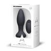 A Play Rechargeable Silicone Experienced Anal Plug w/Remote - Black - Anal Products