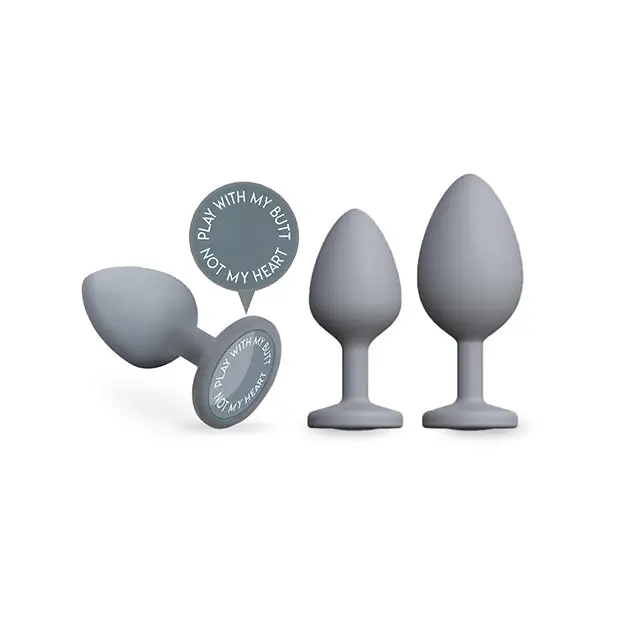 A Play Trainer Set - Grey Set of 3 - Anal Products