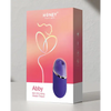 Abby Mini Clit Licking Vibrator Tongue Sex Toy - Purple - Vibrators